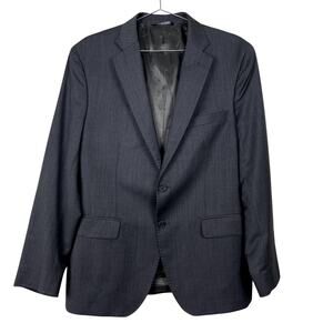 Ermenegildo Zegna Cloth Saks Fifth Ave Modern Fit Blazer Mens 42 DR 6 R Gray